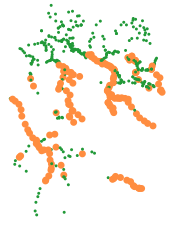 Pegelauswahlkarte